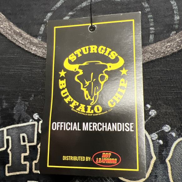 Buffalo Chip 75TH ANNIVERSARY STURGIS RALLY WOMENS 2XL TSHIRT NWT - Picture 4 of 9